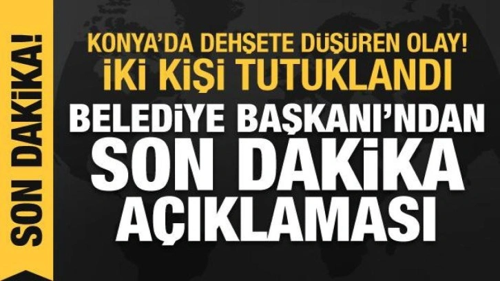 Konya'daki hayvan bakımevinde tepki çeken olay: İki kişi tutuklandı