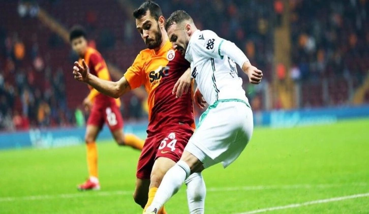 Konyaspor - Galatasaray! İlk 11'ler