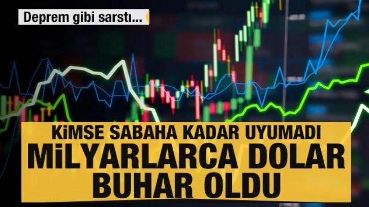 Kripto depremi: Milyarlarca dolar buhar oldu