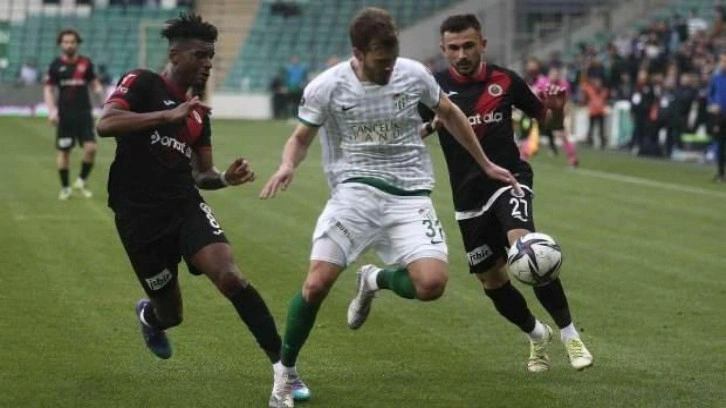 Kritik maçta gol sesi çıkmadı! Bursaspor kendini ateşe attı