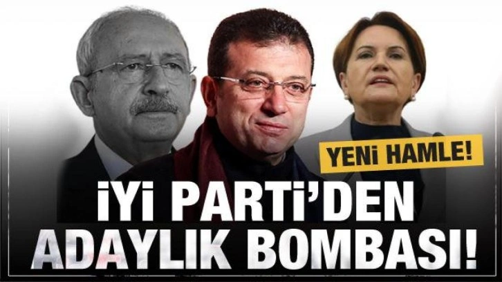 Kulisleri sarsan bomba iddia! İmamoğlu İYİ Parti'den aday olabilir