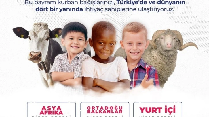 Kurbanlık fiyatları belli oldu! 2023 yurtiçi ve yurtdışı hisse bedelleri