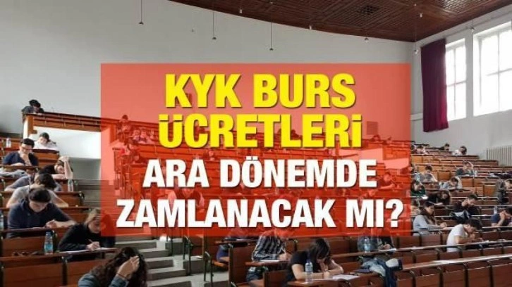 KYK burs ve kredilerine ara zam yapılacak mı? Öğrenciler merakla bekliyordu…