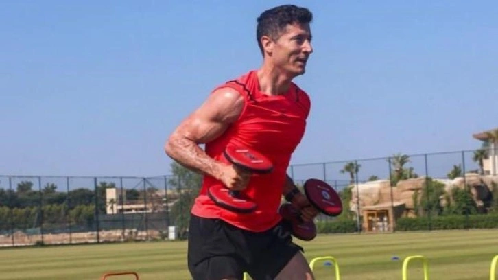 Lewandowski, Antalya'da tatil yapıyor