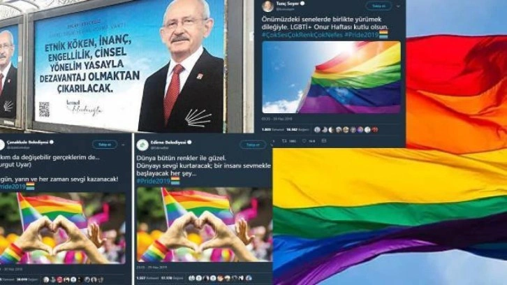 LGBT CHP'li belediyeleri mesken tuttu... Mantar gibi çoğalıyorlar