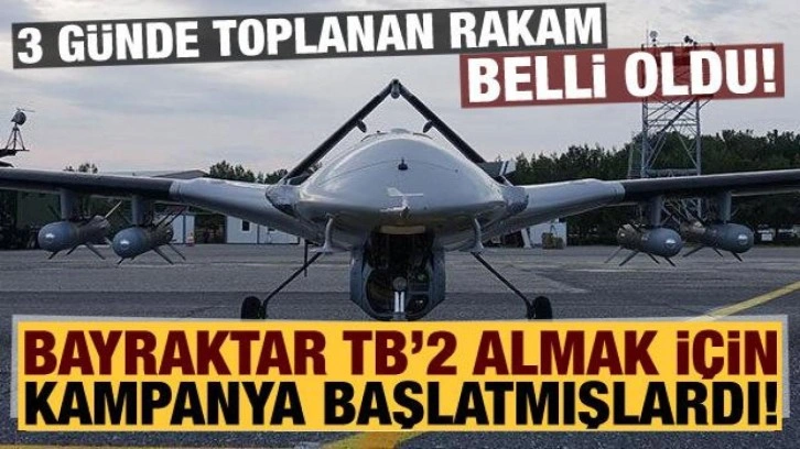 Litvanya'da TB2 SİHA alınması için düzenlenen kampanyada 3 günde 3 milyon euro topladı!