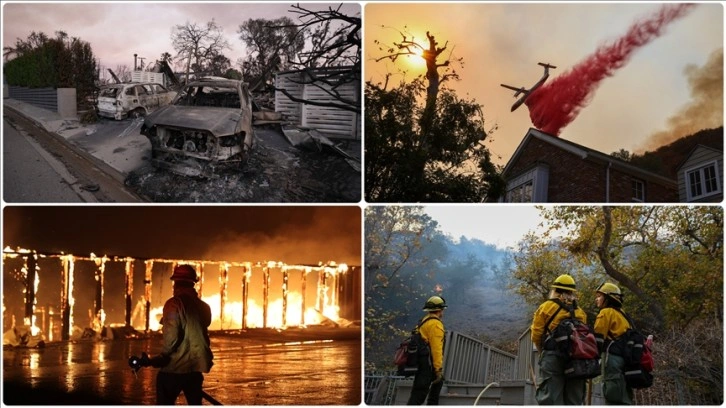 Los Angeles'taki yangınlarda ölü sayısı 16'ya yükseldi