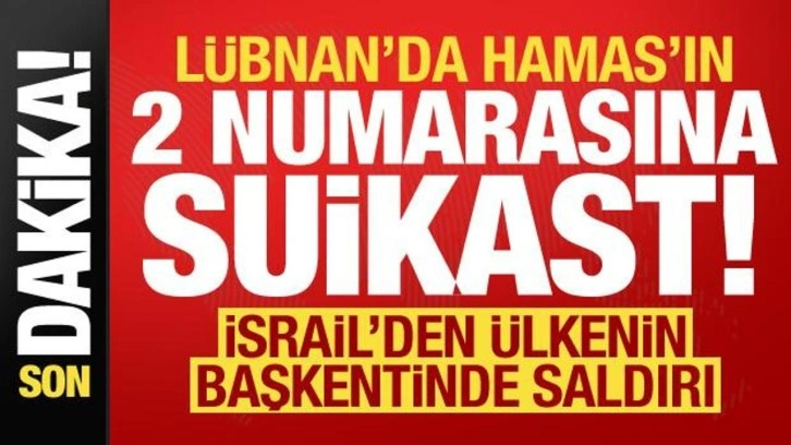 Lübnan'da Hizbullah'ın kalesinde SİHA'lı suikast! İsrail ülkenin başkentinde saldırdı