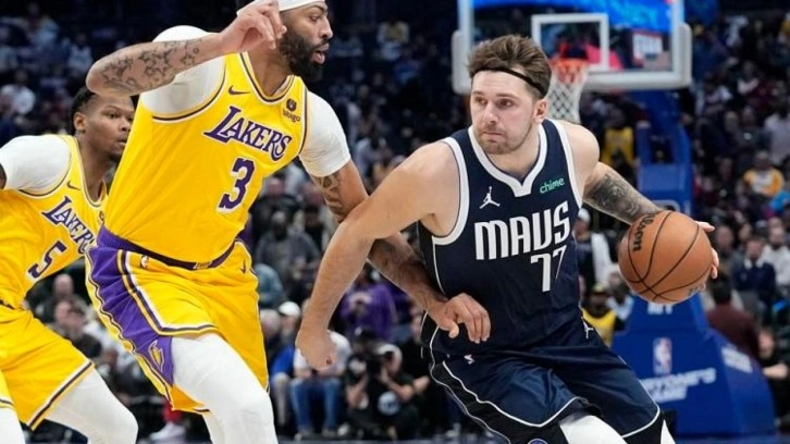 Luka Doncic yıldızlaştı! Mavericks, Lakers engelini aştı