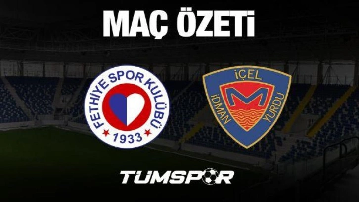 MAÇ ÖZETİ | Fethiyespor (5) 0-0 (4) İçel İdman Yurdu (Penaltılar)