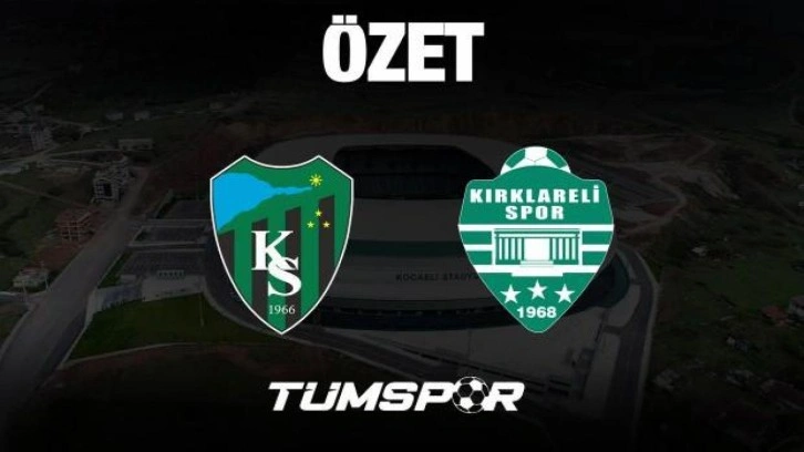 MAÇ ÖZETİ | Kocaelispor 2-1 Kırklarelispor