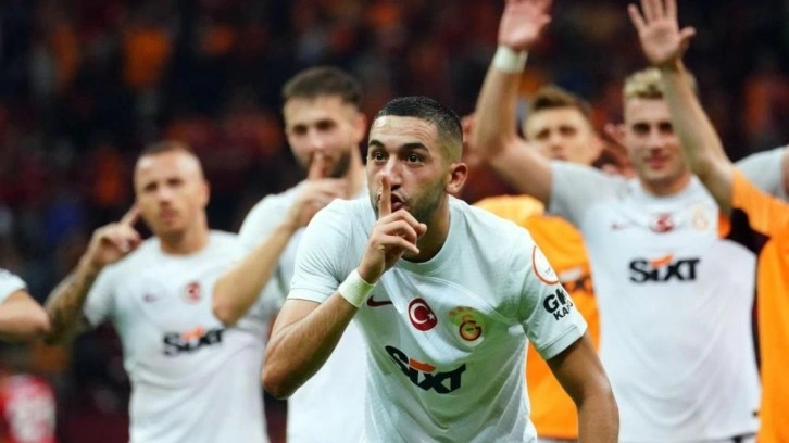 Maç sonu 3'lüsü Hakim Ziyech'ten