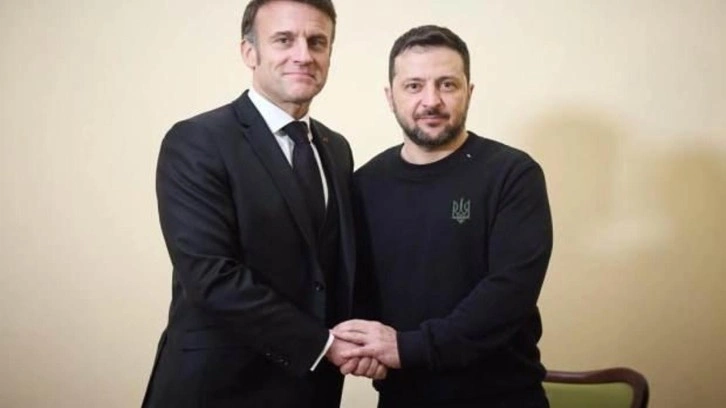 Macron-Zelenskiy temasında artış! Bir haftada dört görüşme!