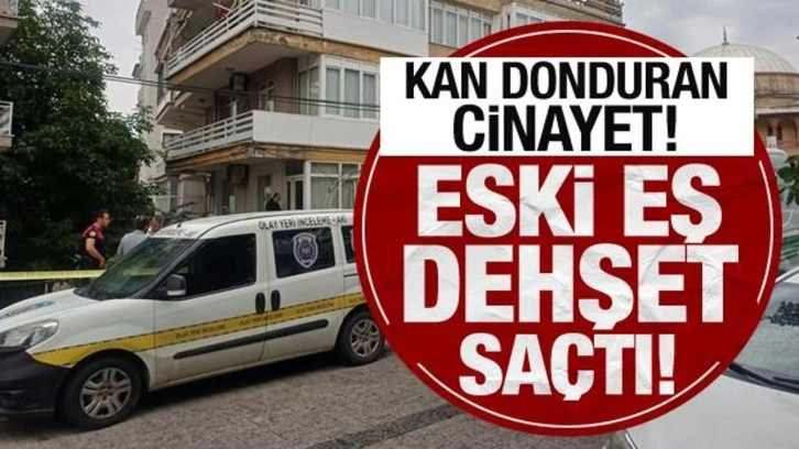 Manisa’da kan donduran cinayet: Eski eş dehşet saçtı!