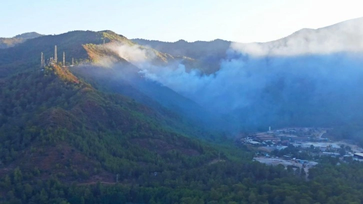 Marmaris'te çıkan orman yangını söndürüldü