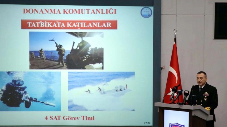 Mavi Vatan 2022 tatbikatı 122 gemiyle başladı