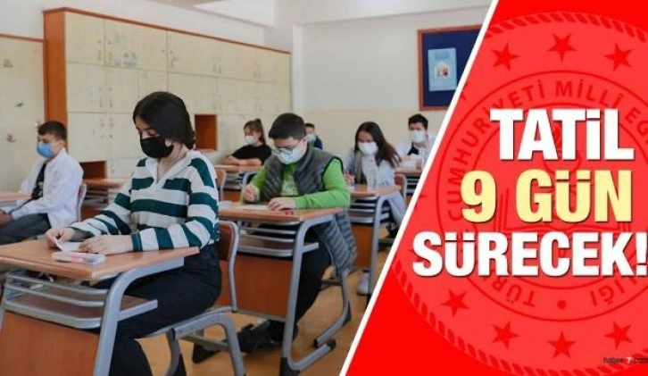 MEB başlangıç tarihini açıkladı! 5 hafta sonra yüz yüze eğitime 9 günlük ara verilecek!