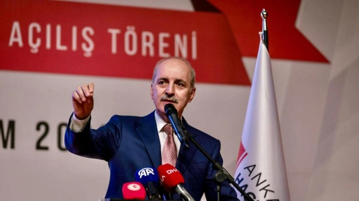 Meclis Başkanı Kurtulmuş: İsrail-Filistin sorunu için 3 temel mesele çözülmeli