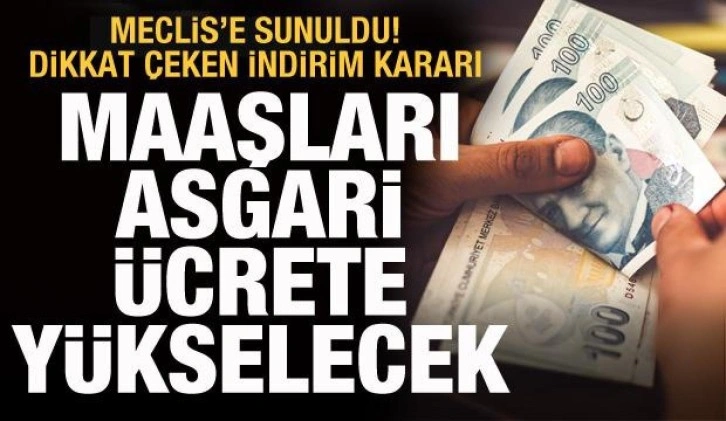 Meclis' sunuldu! Muhtar maaşları asgari ücret olacak