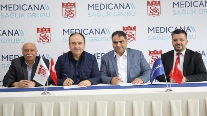 Medicana 8. kez Sivasspor’un sağlık sponsoru oldu