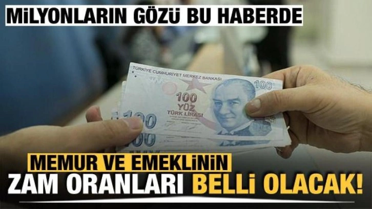 Memur ve emekli için büyük gün bugün!