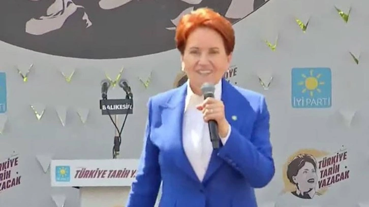 Meral Akşener'den Erdoğan'a: Öcalan’la akraba gibi olan sensin be!