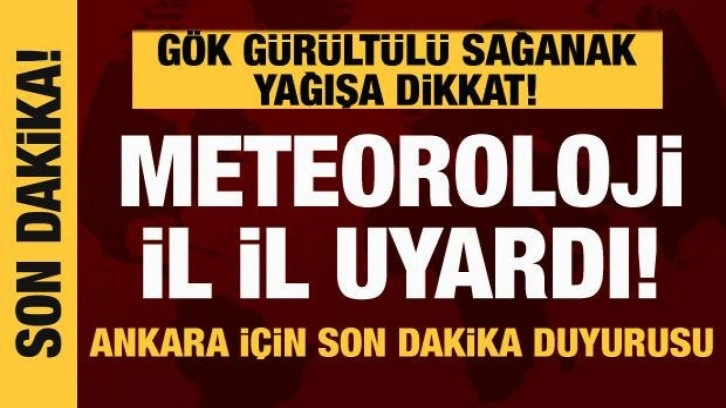 Meteoroloji kuvvetli yağış uyarısı: Bu illerde yaşayanlar dikkat!