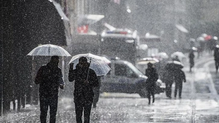 Meteoroloji'den 4 bölge için uyarı geldi. Kar ve sağanak yağış geliyor!