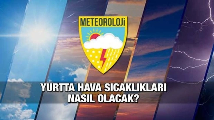 Meteoroloji'den sağanak Uyarısı! Yurtta hava sıcaklıkları nasıl olacak?