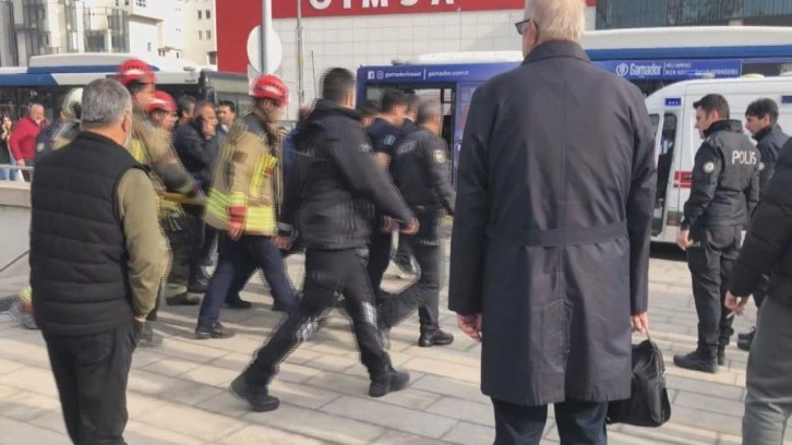 Metro beklerken yaşandı! Ankara'da büyük panik