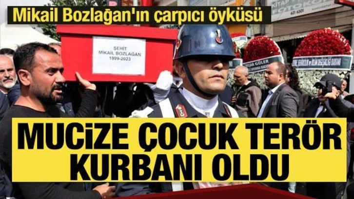 Mikail Bozlağan'ın çarpıcı öyküsü: Mucize çocuk terör kurbanı oldu