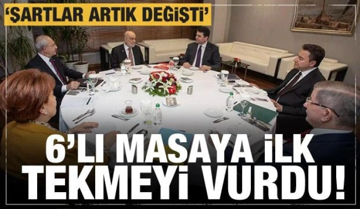 Millet İttifakı'nda 6'lı masayı tekmeleme yarışı başladı