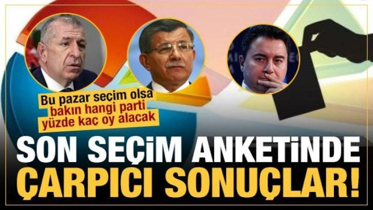 Millet İttifakı'nı sarsacak anket sonuçları: Seçim öncesinde kartlar yeniden karılacak