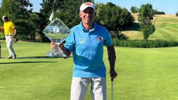 Milli golfçü Mehmet Kazan, Çekya'da şampiyon oldu