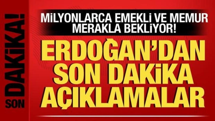 Milyonların gözü kritik toplantıda! Başkan Erdoğan açıklama yapıyor