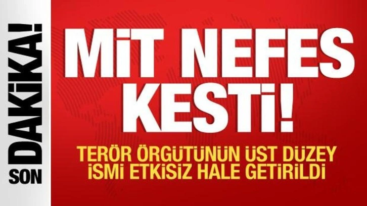 MİT nefes kesti! PKK'nın uyuşturucu sorumlusu öldürüldü