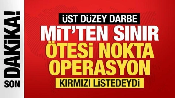 MİT'ten nokta operasyon! Kırmızı kategorideki Osman Nuri Ocaklı etkisiz hale getirildi