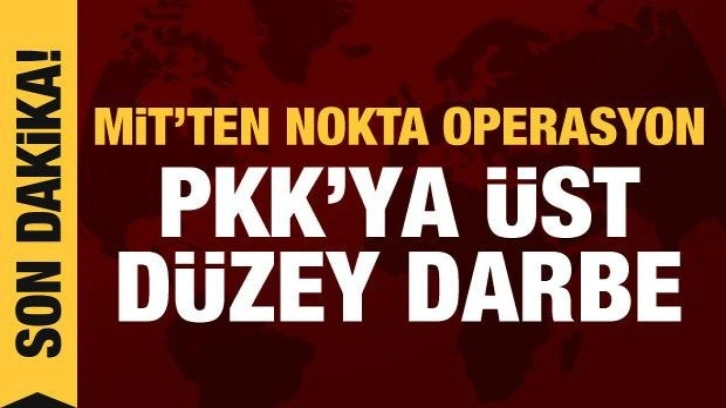 MİT'ten Suriye'de operasyon: PKK'nın iki üst düzey yöneticisi etkisiz hale getirildi