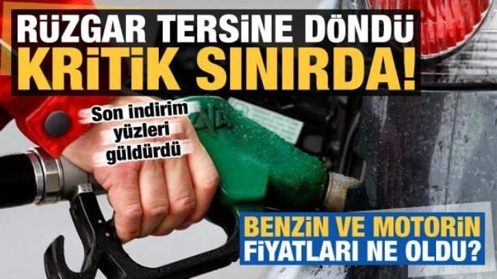 Motorin kritik sınıra düştü! Akaryakıtta indirim pompaya yansıdı, işte yeni fiyatlar...