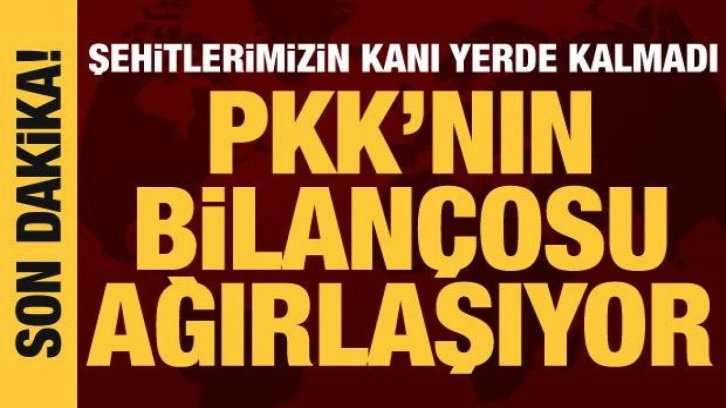 MSB: 50 PKK'lı terörist etkisiz hale getirildi