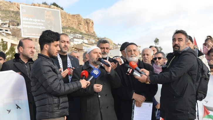 Müftü ile papaz dua etti. Terör örgütü ve İsrail protesto edildi