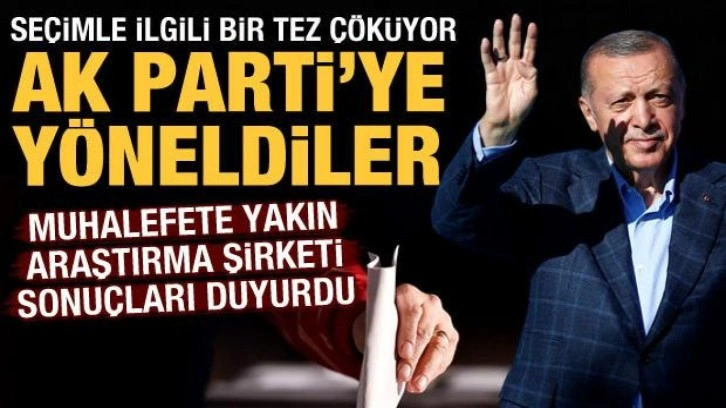 Muhalefete yakın Metropoll'ün anketinden çarpıcı sonuçlar: Kararsızlar AK Parti'ye yöneldi