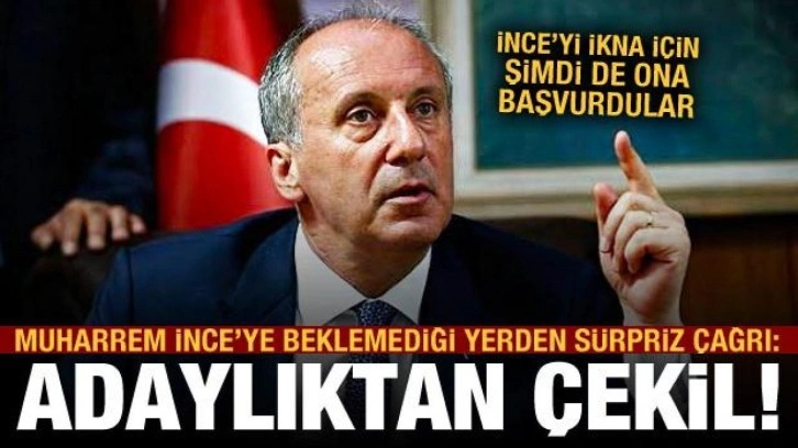 Muharrem İnce'nin öğretmeninden açık mektup: Adaylıktan çekil