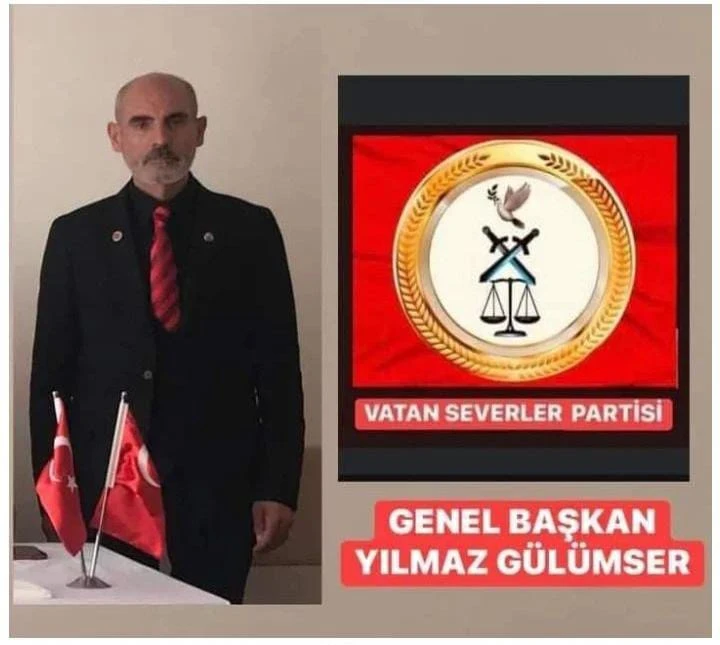 VATAN SEVERLER PARTİSİ GENEL BAŞKANI YILMAZ GÜLÜMSER; MERZİFON'DAKİ OTOBÜS KAZASIYLA İLGİLİ TAZİYE MESAJI.