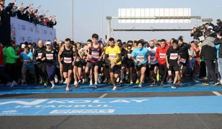 N Kolay 17. İstanbul Yarı Maratonu koşuldu