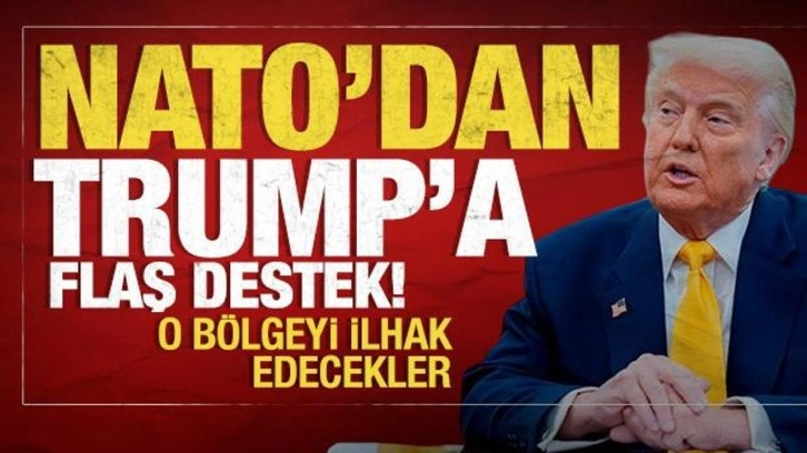 NATO'dan ABD'ye tarihi destek: Tüm dünyanın gözü önünde o bölgeyi ilhak edecekler