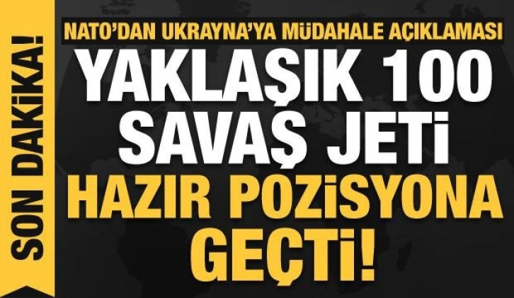 NATO Genel Sekreteri Stoltenberg'den Rusya açıklaması: Yüz uçak hazır!