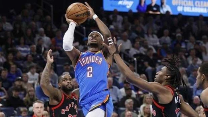 NBA'de Thunder'dan üst üste 4. galibiyet