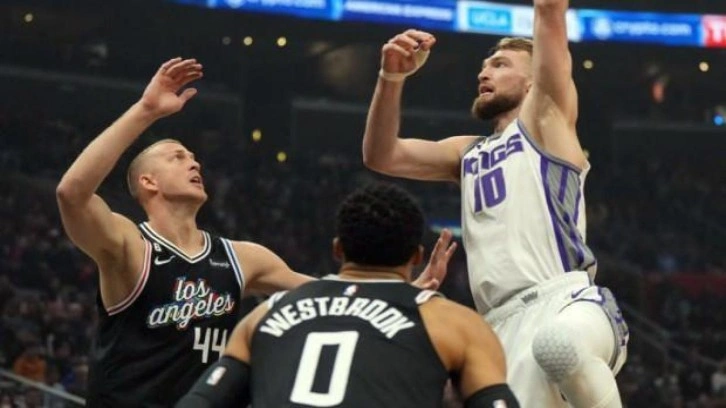 NBA'de en yüksek skorlu ikinci maçta kazanan Sacramento oldu