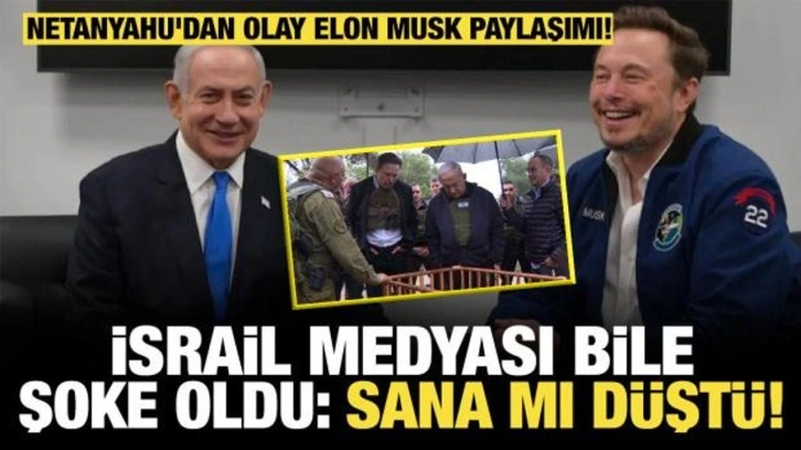 Netanyahu'dan Musk'ın Nazi hareketine tam destek!